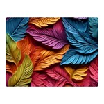 Autumn Two Sides Premium Plush Fleece Blanket (Mini)