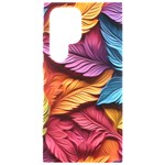 Autumn Samsung Galaxy S24 Ultra 6.9 Inch Black TPU UV Case