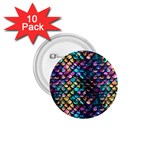 Rainbow Scales 1.75  Buttons (10 pack)