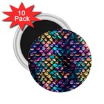 Rainbow Scales 2.25  Magnets (10 pack) 