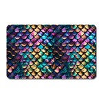 Rainbow Scales Magnet (Rectangular)