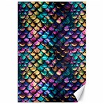 Rainbow Scales Canvas 20  x 30 