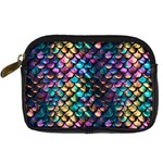 Rainbow Scales Digital Camera Leather Case