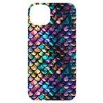 Rainbow Scales iPhone 14 Plus Black UV Print Case