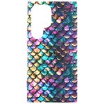 Rainbow Scales Samsung Galaxy S24 Ultra 6.9 Inch Black TPU UV Case