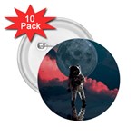 Astronaut Moon Space Nasa Planet 2.25  Buttons (10 pack) 