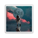 Astronaut Moon Space Nasa Planet Memory Card Reader (Square)