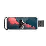 Astronaut Moon Space Nasa Planet Portable USB Flash (One Side)