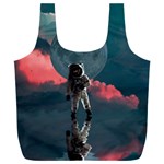 Astronaut Moon Space Nasa Planet Full Print Recycle Bag (XXXL)