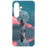 Astronaut Moon Space Nasa Planet Samsung Galaxy S24 6.2 Inch Black TPU UV Case