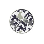 Camo Army Black White Hat Clip Ball Marker (10 pack)