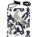 Camo Army Black White Shoulder Sling Bag