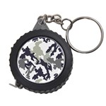 Camo Army Black White Measuring Tape