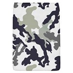 Camo Army Black White Removable Flap Cover (S)