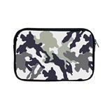 Camo Army Black White Apple MacBook Pro 13  Zipper Case