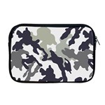 Camo Army Black White Apple MacBook Pro 17  Zipper Case