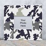 Camo Army Black White White Wall Photo Frame 5  x 7 