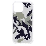 Camo Army Black White iPhone 13 mini TPU UV Print Case