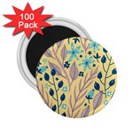 Plants Art Motif Flowers 2.25  Magnets (100 pack) 