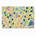 Plants Art Motif Flowers Postcard 4 x 6  (Pkg of 10)