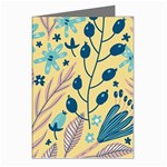 Plants Art Motif Flowers Greeting Cards (Pkg of 8)