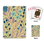 Plants Art Motif Flowers Playing Cards Single Design (Rectangle)