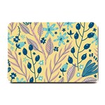 Plants Art Motif Flowers Small Doormat