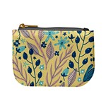 Plants Art Motif Flowers Mini Coin Purse