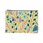 Plants Art Motif Flowers Cosmetic Bag (Large)