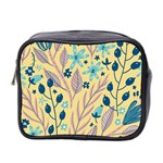 Plants Art Motif Flowers Mini Toiletries Bag (Two Sides)