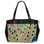 Plants Art Motif Flowers Oversize Office Handbag