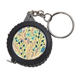 Plants Art Motif Flowers Measuring Tape