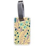 Plants Art Motif Flowers Luggage Tag (one side)