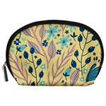 Plants Art Motif Flowers Accessory Pouch (Large)