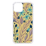 Plants Art Motif Flowers iPhone 14 TPU UV Print Case