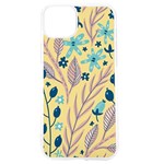 Plants Art Motif Flowers iPhone 15 TPU UV Print Case