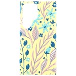 Plants Art Motif Flowers Samsung Galaxy S24 Ultra 6.9 Inch Black TPU UV Case