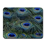 Peacock Feathers Details Small Mousepad