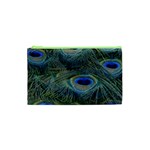 Peacock Feathers Details Cosmetic Bag (XS)