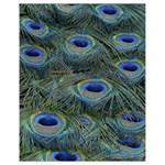 Peacock Feathers Details Drawstring Bag (Small)