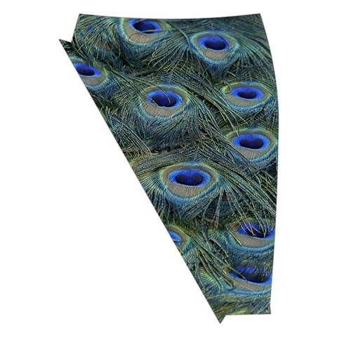 Peacock Feathers Details Midi Wrap Pencil Skirt from ArtsNow.com Front Left