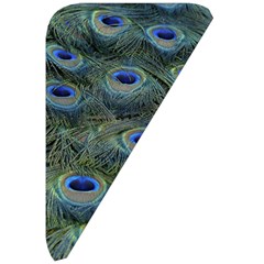 Peacock Feathers Details Belt Pouch Bag (Large) from ArtsNow.com Front Right