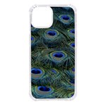 Peacock Feathers Details iPhone 14 TPU UV Print Case