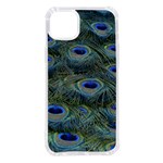 Peacock Feathers Details iPhone 14 Plus TPU UV Print Case