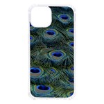 Peacock Feathers Details iPhone 13 TPU UV Print Case