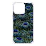 Peacock Feathers Details iPhone 13 Pro TPU UV Print Case