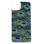 Peacock Feathers Details iPhone 15 TPU UV Print Case