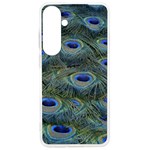 Peacock Feathers Details Samsung Galaxy S24 Ultra 6.9 Inch TPU UV Case