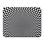 Circles Checkered Abstract Abstraction Art Small Mousepad