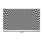 Circles Checkered Abstract Abstraction Art Business Card Holder